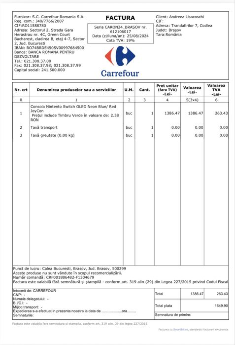 Nitendo Switch Oled -pachet 4 manete IN GARANTIE