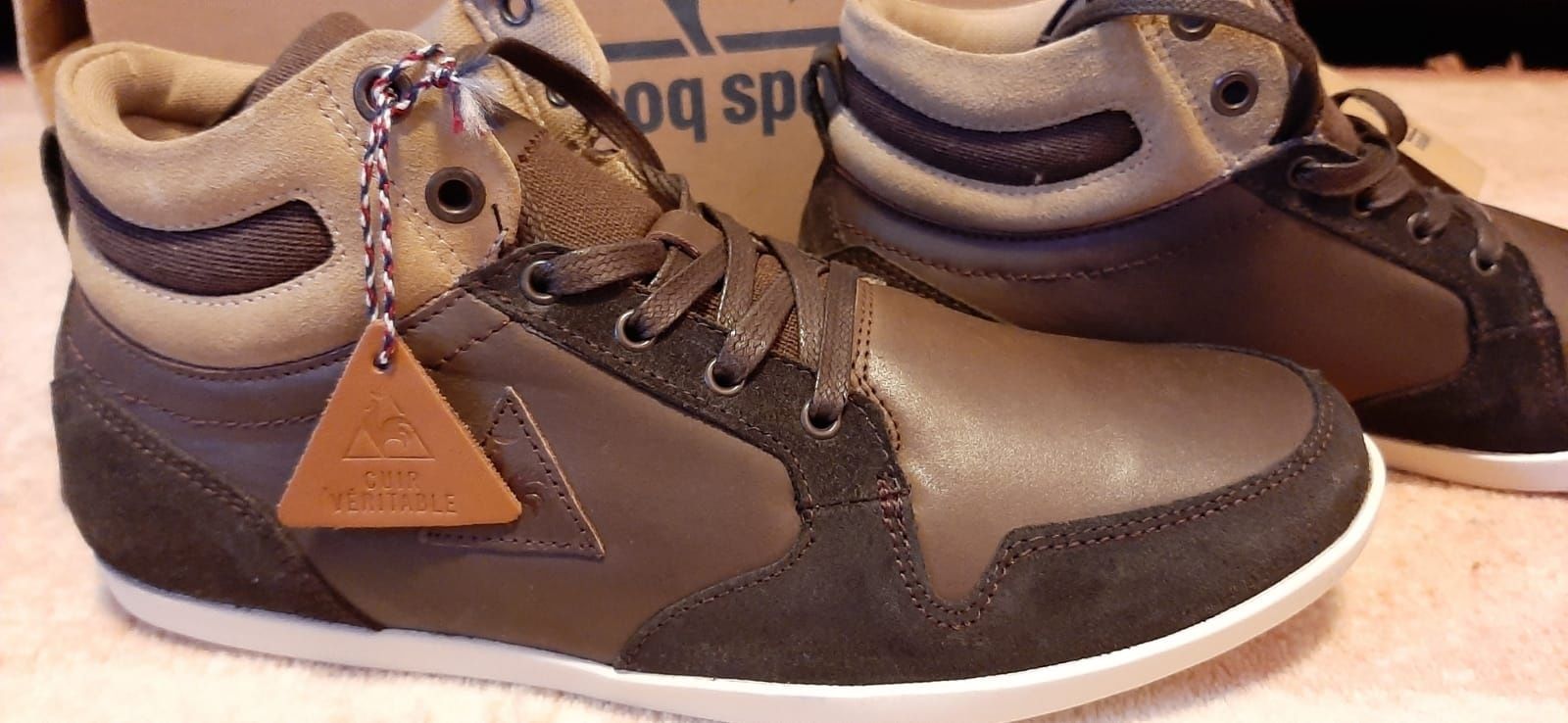 Ghete piele naturala Le coq sportif Bucuresti Sectorul 5 OLX.ro