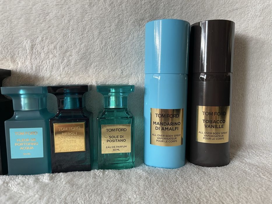 Tom Ford Private Blend Cafe Rose Bitter Peach Lost Cherry Soleil Neige