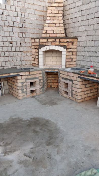 Строим летние кухни быстро и качественно. Ёзги ошхона курамиз