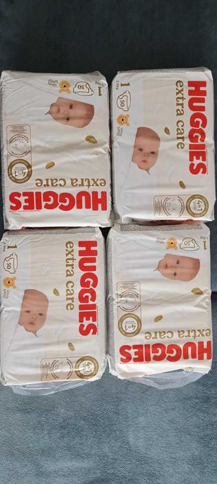 Scutece huggies nr 1, nr2