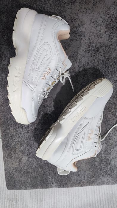 Кожени кецове Calvin Klein 37 номер и Fila 37 номер