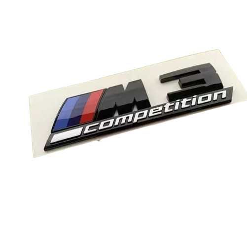 Emblema Sigla Logo BMW Portbagaj X1M X3M X4M X5M X6M //M Competition
