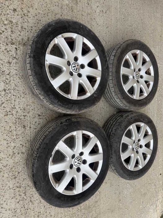 Set Jante aliaj R16 prindere 5x112 205/55/R16 VW SEAT SKODA