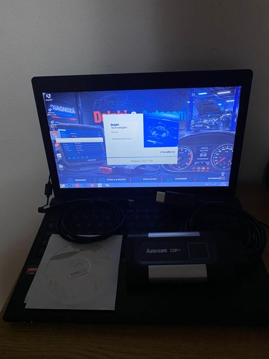 Kit diagnoză laptop Asus & tester Autocom CDP+
