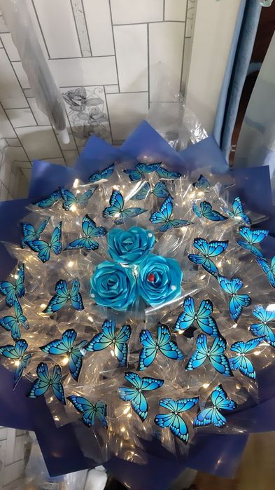 Букет из бабочек
