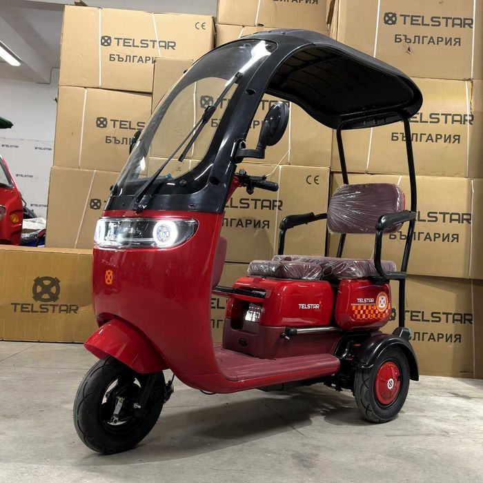 Триместна електрическа триколка TS 350-7 ROOF UNIVERSAL 2000W 25Ah