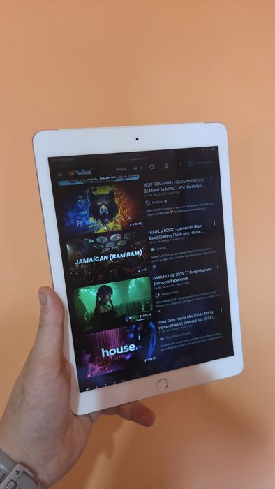 Ipad Air 2 white luminozitate redusa