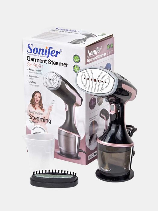 Электрический ручной отпариватель Sonifer SF-9091, ёмкость для воды