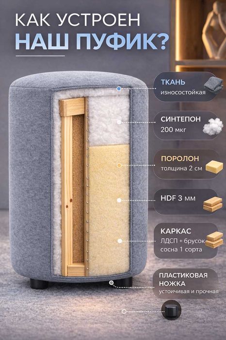 Пуфик NZ GROUP NZ00001