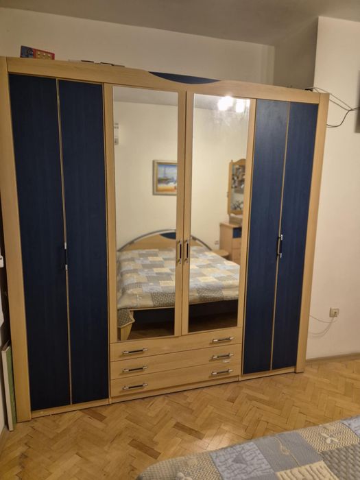 Комплект спалня с огледало,скрин