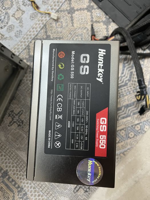 Продам блок питания на пк 550w