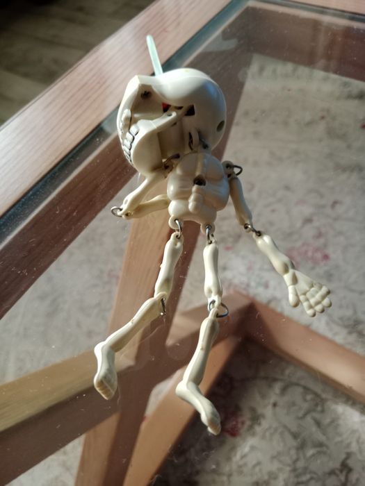 Брелок скелет из бригады.