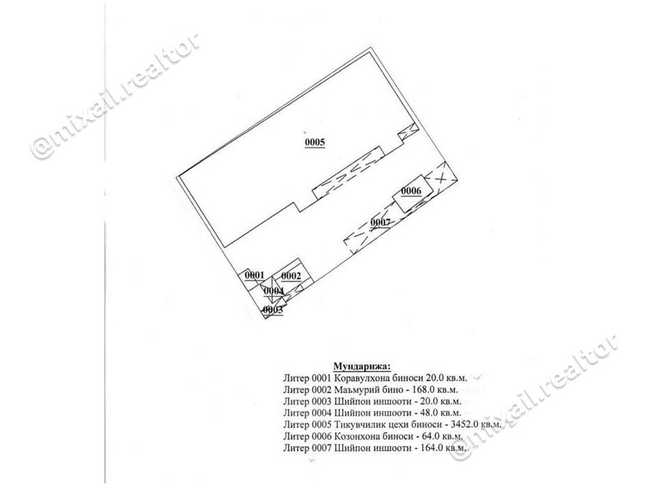 Продается База/Склад/Производство, Бектемир 32,5 сот, 3.936 м2 (87648)