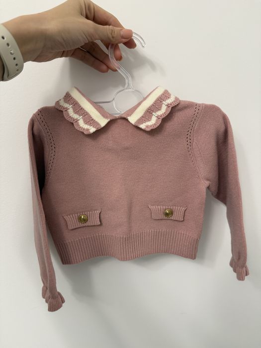 Set nou pulover si fustita Abel & Lula, marimea 74, 6-9 luni