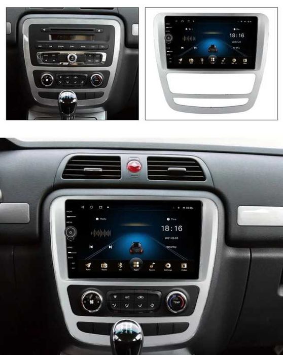 Android магнитола JAC T6 QLED 2/32GB