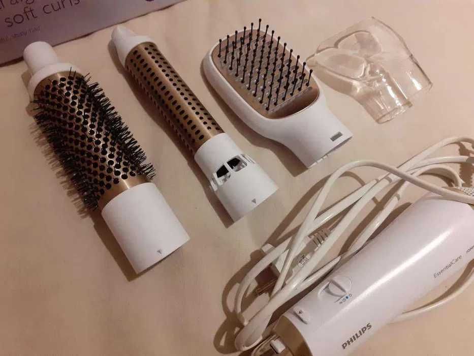 Сешоар, термочетка, маша изправяне, къдрене, сушене, прически Philips