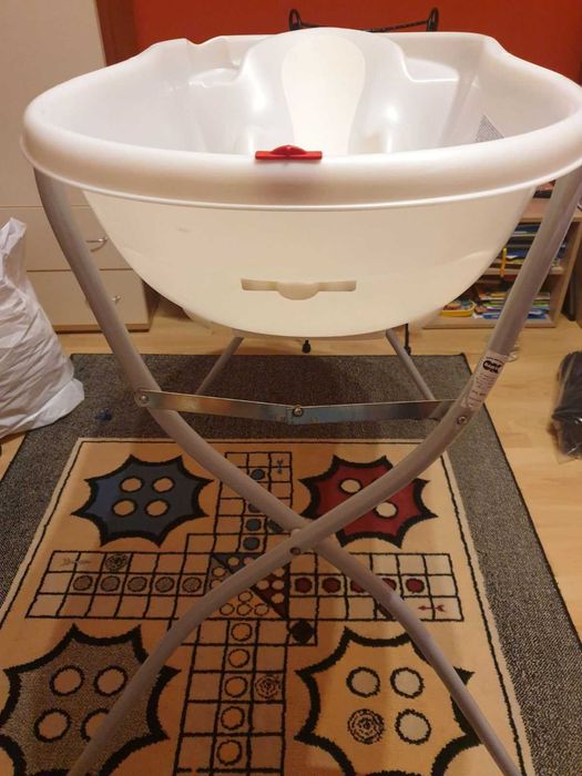 Анатомична вана OK Baby - Onda + метална стойка за модела OK Baby