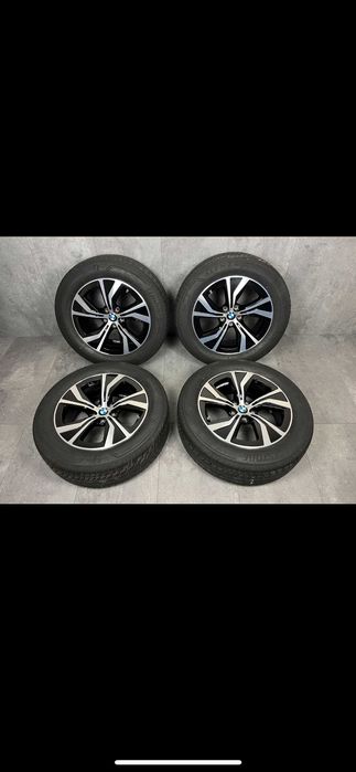 Jante BICOLORE 18 BMW X3 G01 X4 G02cu anvelope Vara ca NOI 225/60/18