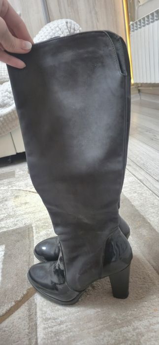 Cizme elegante piele