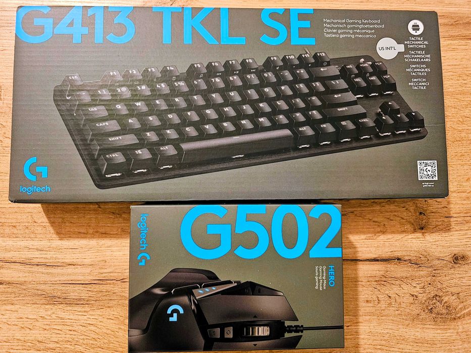 Tastatura + mouse gaming Logitech