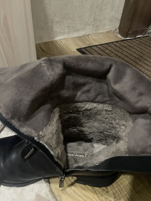 Продам сапоги натуральные