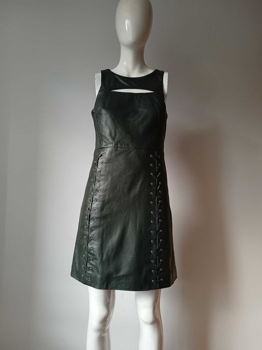 Rochie piele naturala Karen Millen