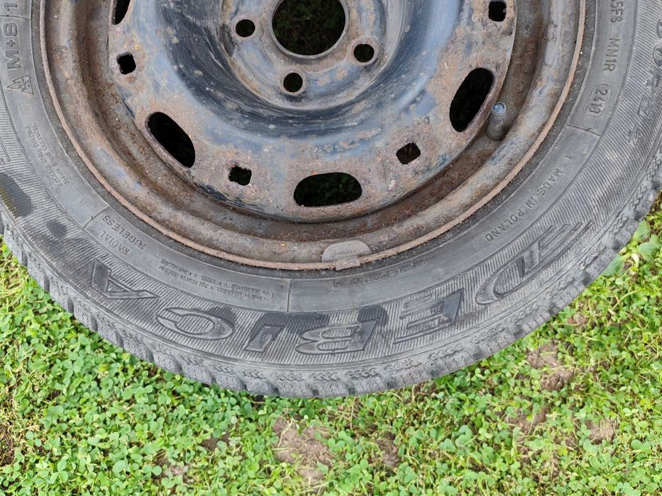 Cauciucuri+jante Skoda Fabia 185/60 R14
