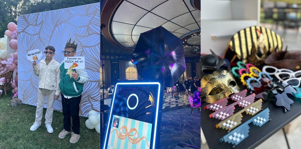 Oglindă/ Cabină foto - Boothiful Moments