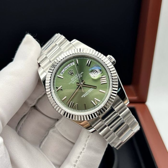 rolex daydate olive dial 40,mm