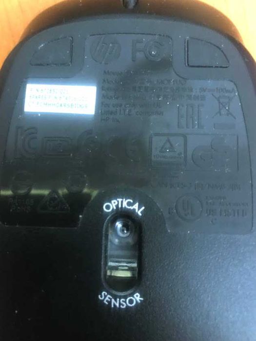 Mouse HP Sensor Optical cu fir USB