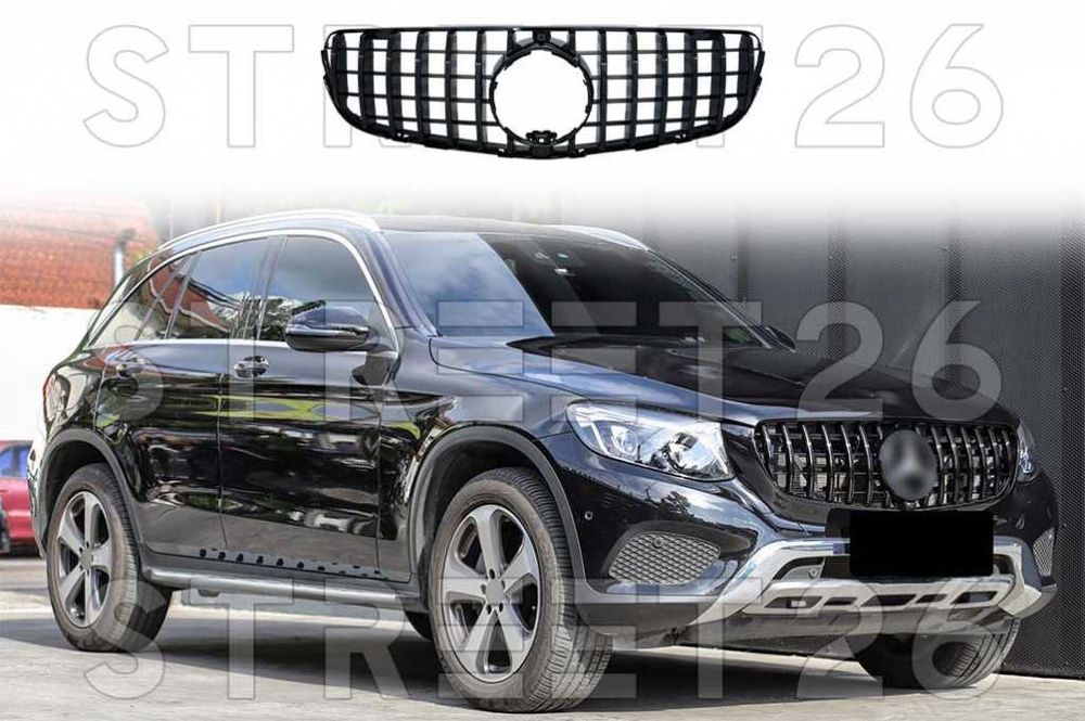 Grila Centrala Mercedes GLC X253 C253 (2015-2019) GT-R Negru Lucios