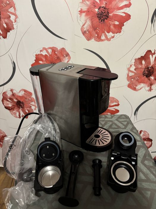 Kафемашина Princess 4 в 1 - 1450 W, капсули, подложки, смляно кафе