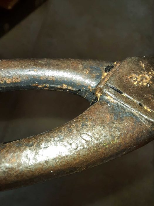 Стара абаджийска ножица Солинген, за колекция