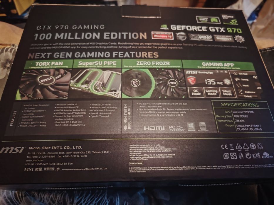 MSI GeForce GTX 970 Gaming 100 Million Edition