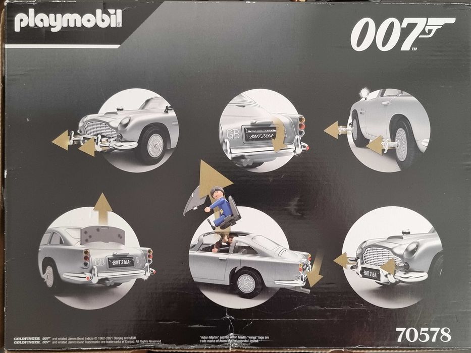PLAYMOBIL 70578 James Bond Aston Martin DB5 - Goldfinger Edition