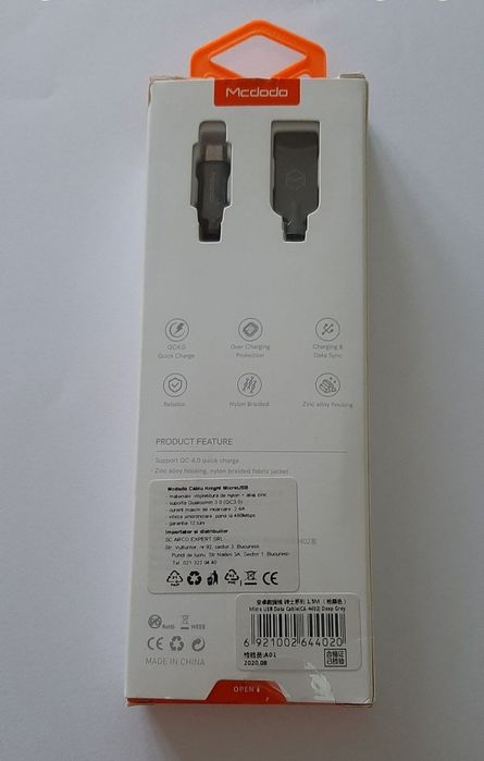 Cablu Date si Incarcare USB-C - USB-C Samsung EP-DN980, 25W, 1m
