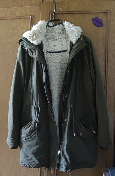 Geaca kaki Mango S/M vând/schimb