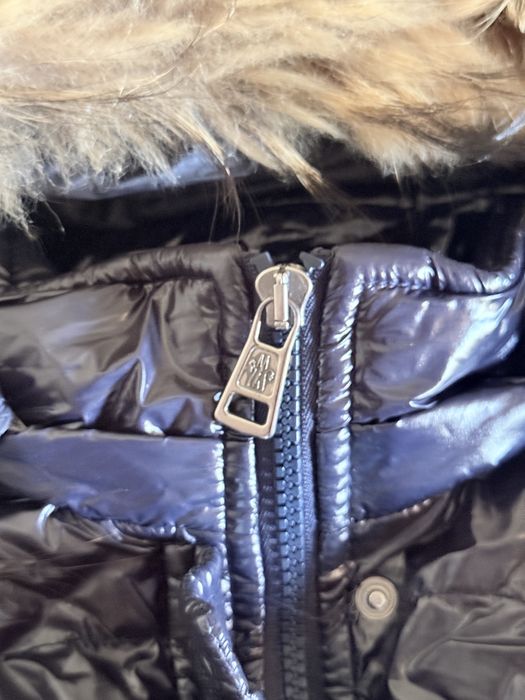 Geaca Moncler cu blana naturala de vulpe