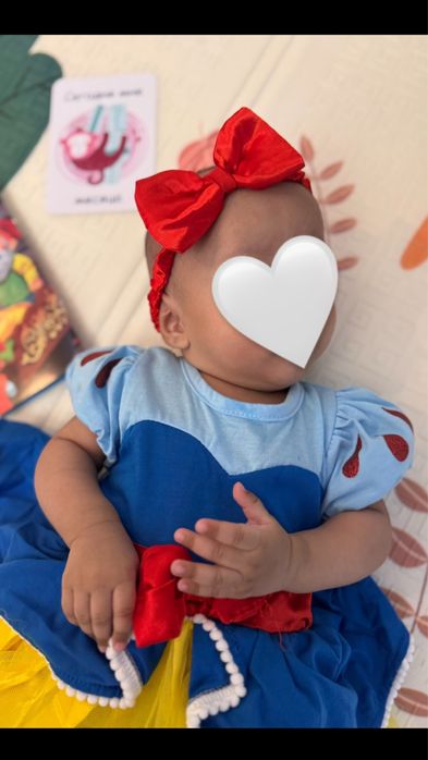 Костюм белоснежки для малышей