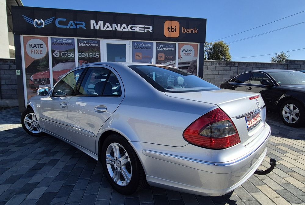 Mercedes E class Avantgarde Facelift cutie automata clima piele Navigație clima