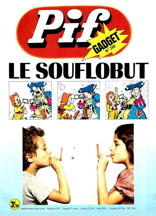 4 reviste Pif Gadget