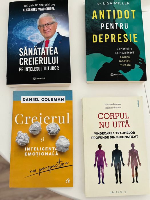 4 Carti sanatate mintala se vand doar impreuna