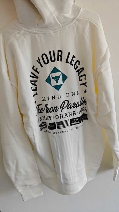 Under Armour Project Rock HW Terry FZ Fam, мъжко горнище и долнище, L, оригинал от Англия