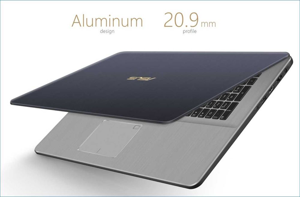 ASUS VivoBook Pro 17,Core i7,16GB DDR4,256SSD+1TB,17.3 FHD,Windows 10