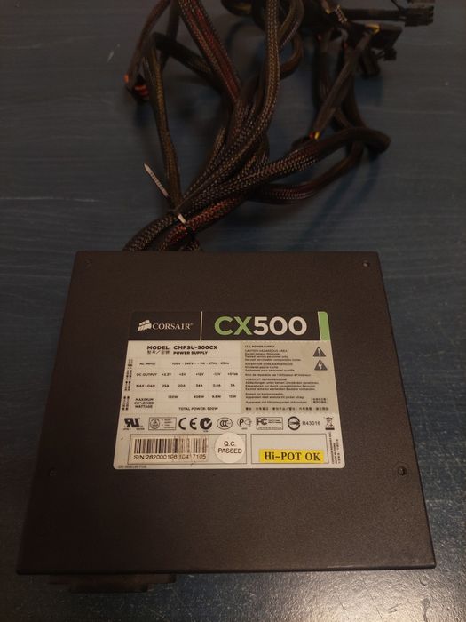 Sursă Corsair CX500 500W