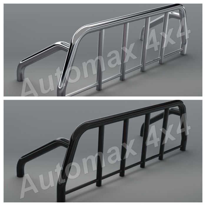 Rollbar inox Ranger, D-Max, Navara, X-Class, L200, Fullback, Amarok