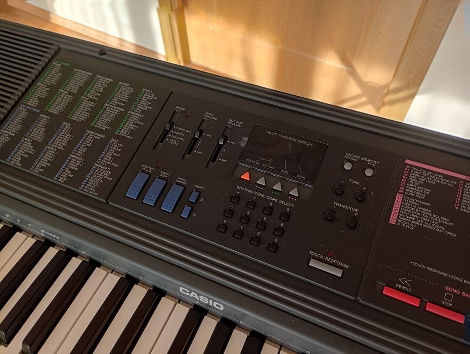 Casio CTK-550 clape dinamice pian orga