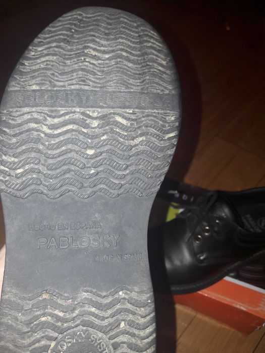 Туфли кожаные Pablosky, б/у