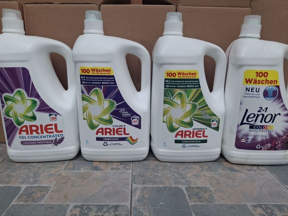 Detergenți de rufe și de vase